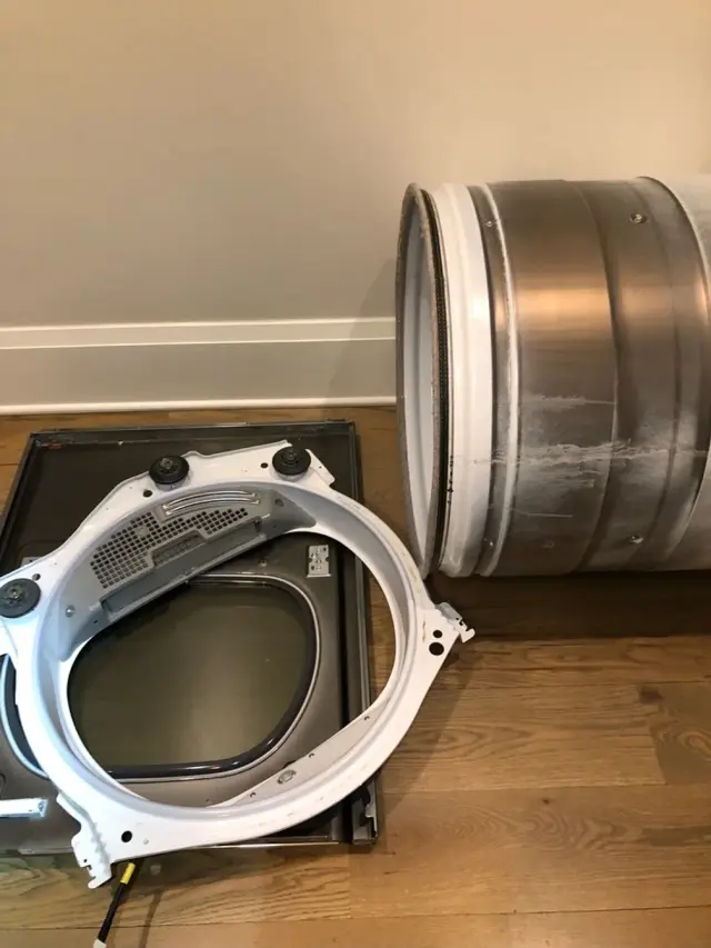 Appliance repair job completed by a Mr. Fixer technician