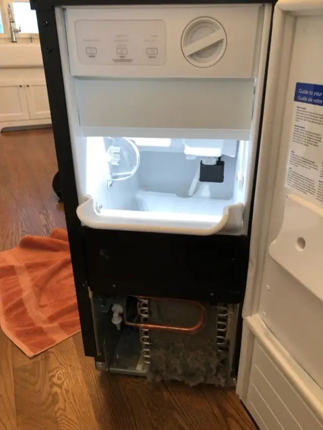 Appliance repair job completed by a Mr. Fixer technician
