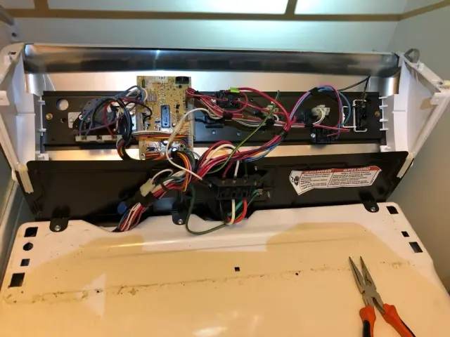 Appliance repair job completed by a Mr. Fixer technician