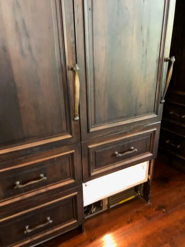 Appliance repair job completed by a Mr. Fixer technician