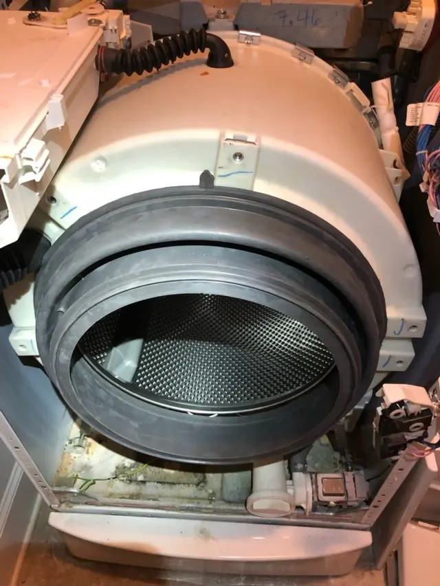 Appliance repair job completed by a Mr. Fixer technician