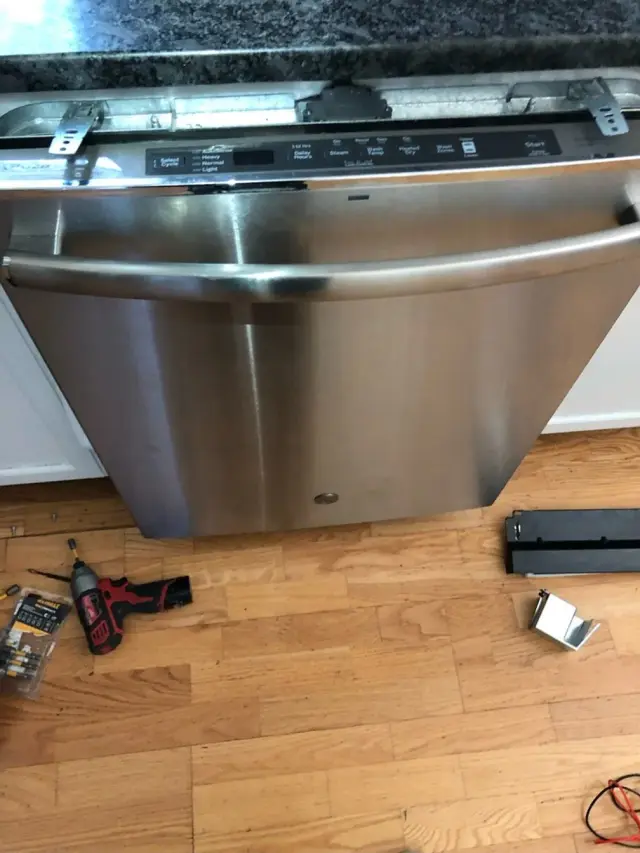 Appliance repair job completed by a Mr. Fixer technician