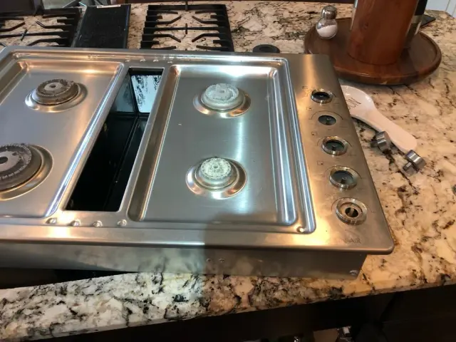 Appliance repair job completed by a Mr. Fixer technician