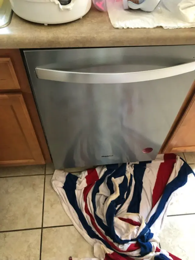 Appliance repair job completed by a Mr. Fixer technician