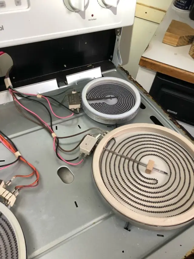 Appliance repair job completed by a Mr. Fixer technician