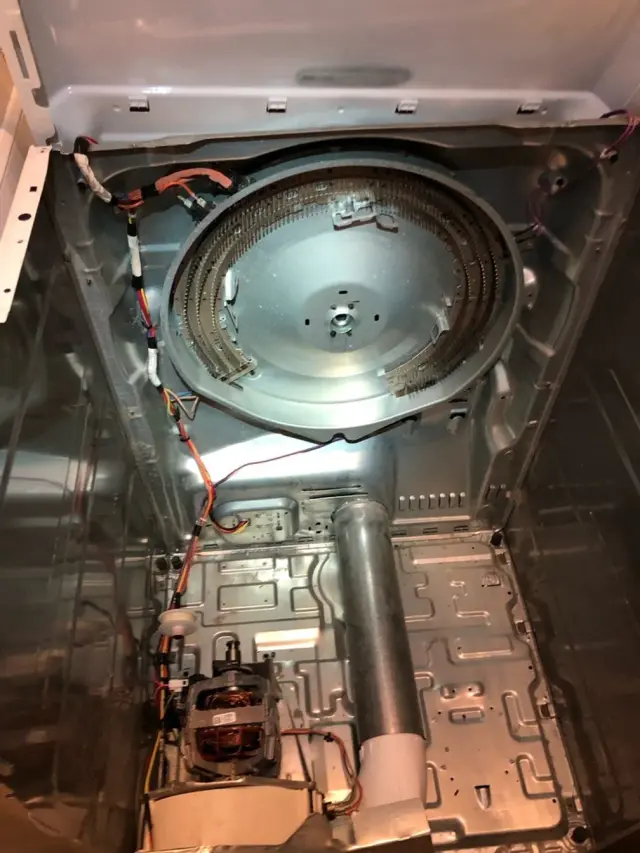 Appliance repair job completed by a Mr. Fixer technician