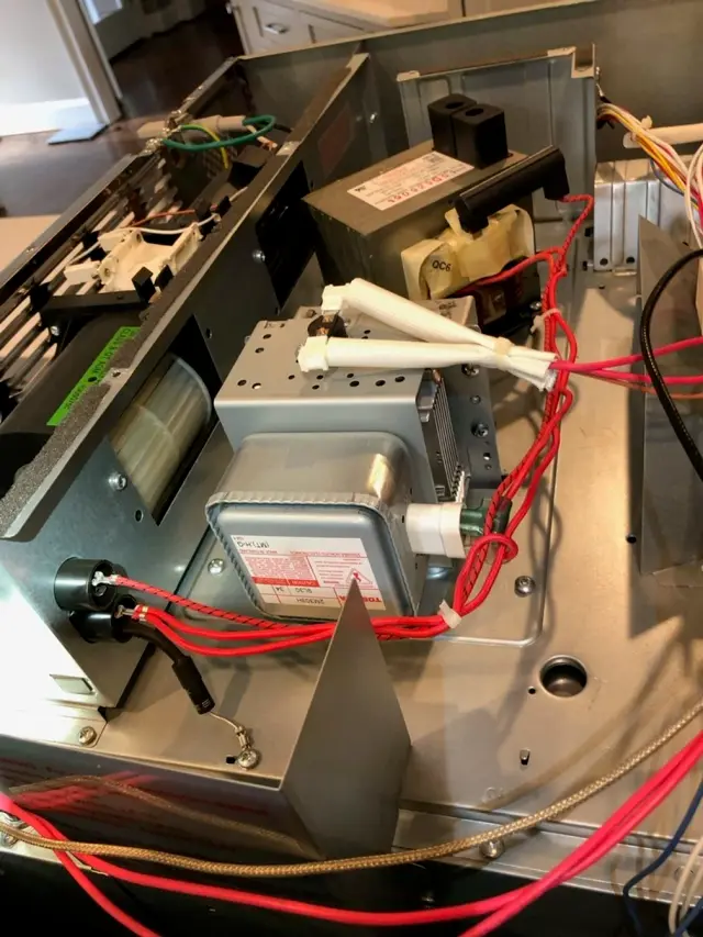Appliance repair job completed by a Mr. Fixer technician