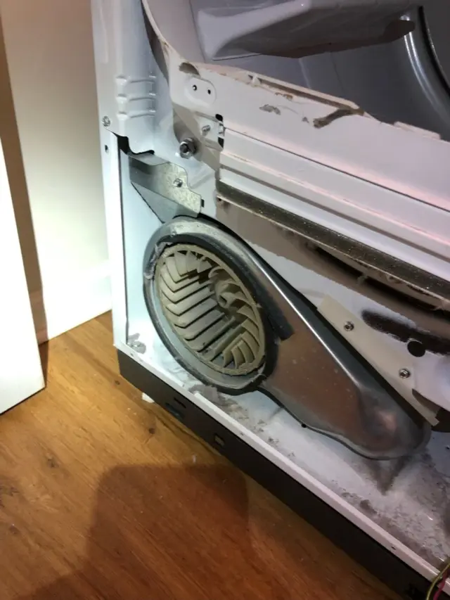 Appliance repair job completed by a Mr. Fixer technician