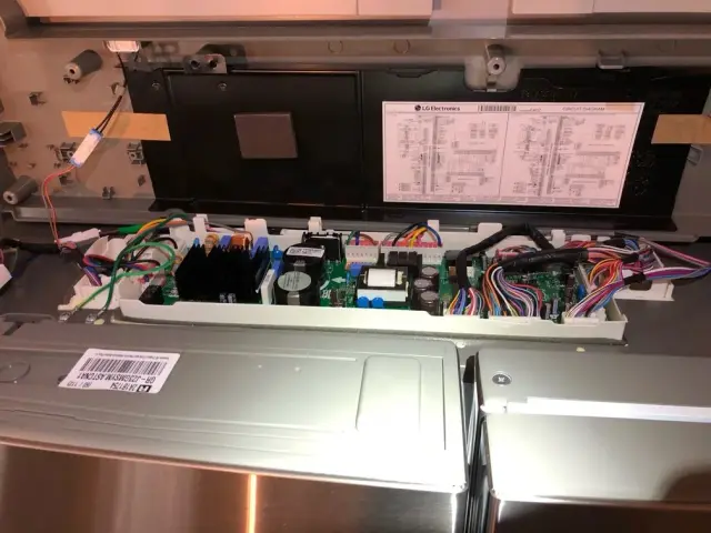 Appliance repair job completed by a Mr. Fixer technician
