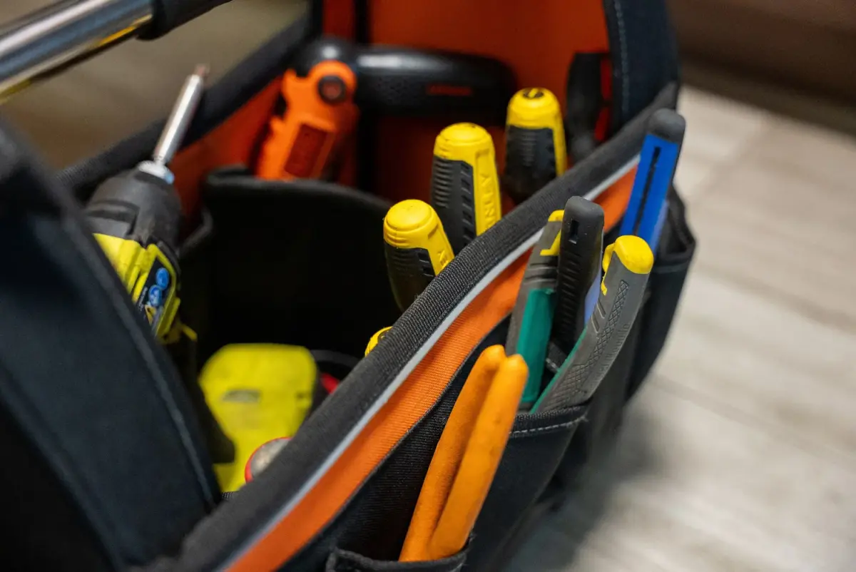 Mr. Fixer technician tool bag