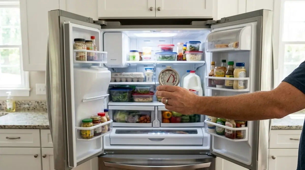 Mr. Fixer technician: refrigerator repair